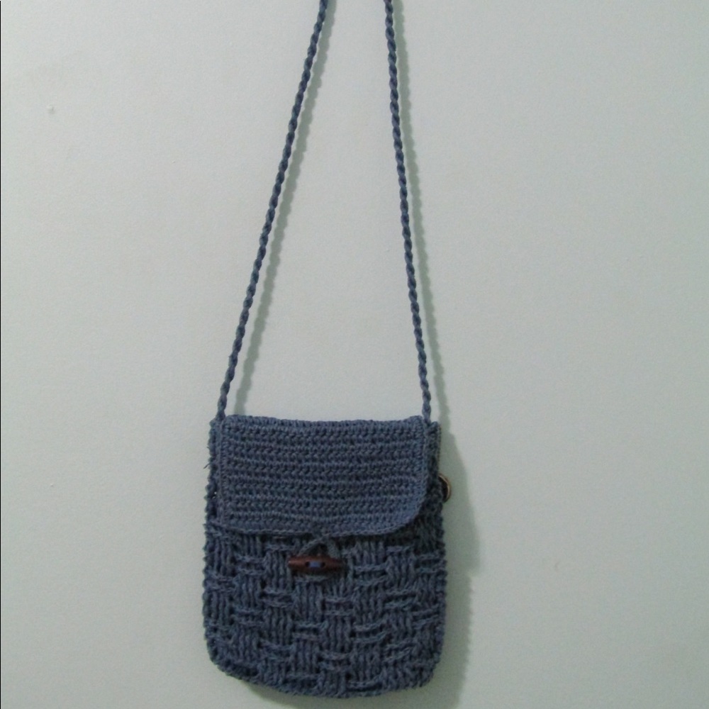 Blue purse